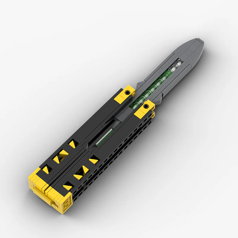 GOBRICKS MOC 127633 Octanes Butterfly Knife - YWOBB