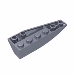 GOBRICKS GDS-766 Wedge 6 x 2 Inverted Left - YWOBB