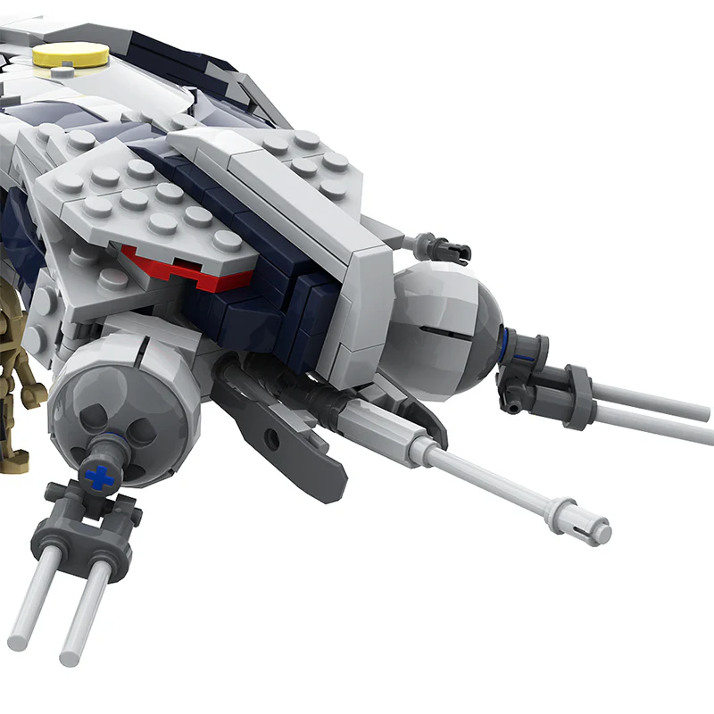 GOBRICKS MOC A0999 HMP droid gunship - YWOBB
