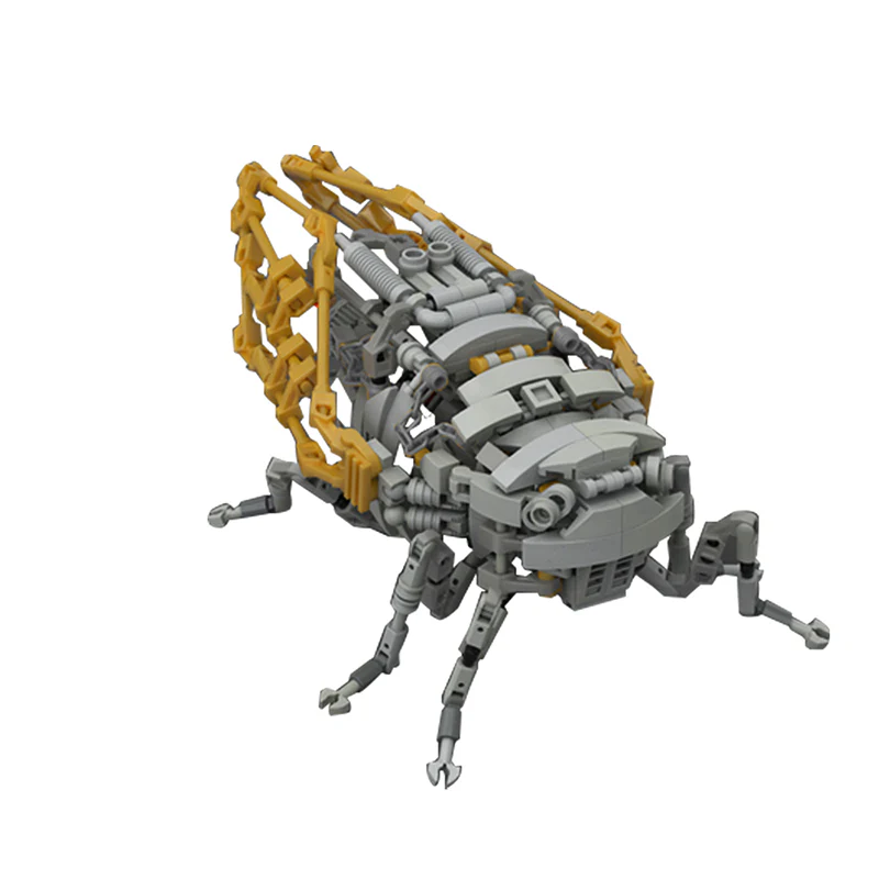 GOBRICKS MOC 48864 Mechanical cicada carrier (Mode A) - YWOBB