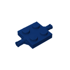 GOBRICKS GDS-1060 Modified 2 x 2 with Wheels Holder - YWOBB