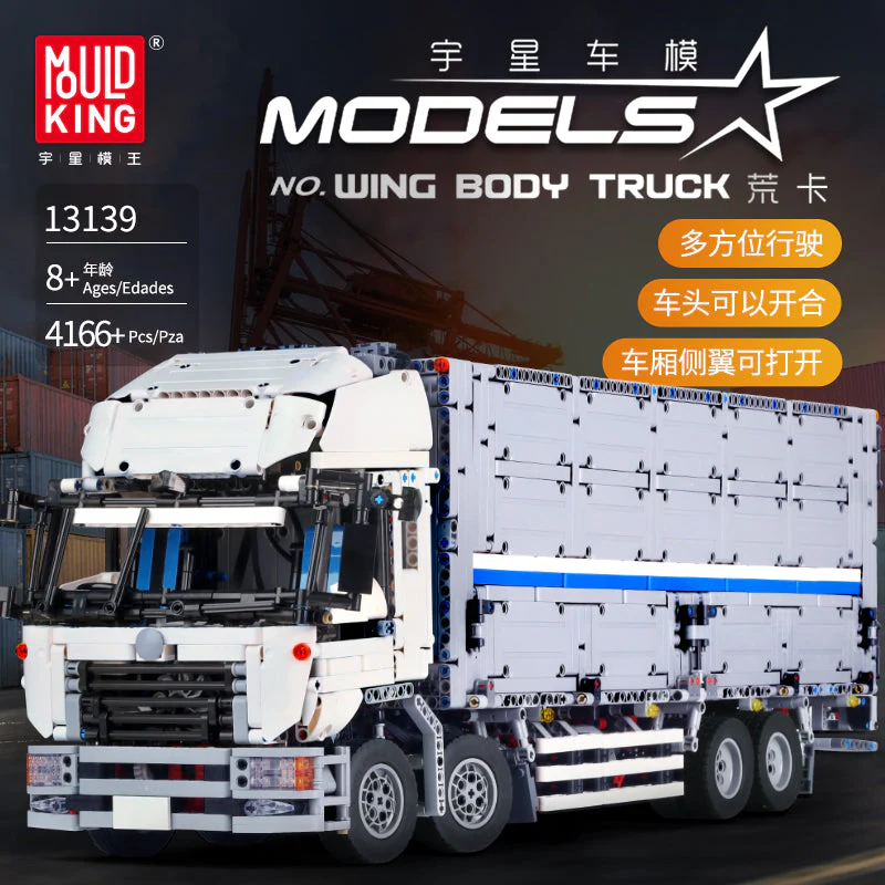 Mould King 13139 RC Wing Body Truck OVP EU Warehouse Version - YWOBB