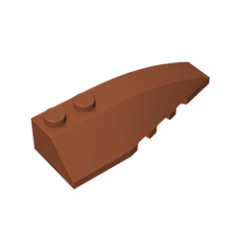GOBRICKS GDS-745 Wedge 6 x 2 Right - YWOBB