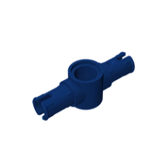 GOBRICKS GDS-959 Pin 3L with Friction Ridges Lengthwise and Center Pin Hole - YWOBB