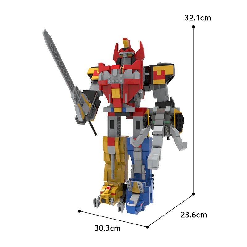 MOC C7833 Mighty Morphin Power Rangers - YWOBB