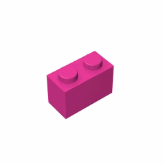 GOBRICKS GDS-532 Brick 1 x 2 - YWOBB