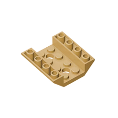 GOBRICKS GDS-685 Inverted 45 4 x 4 Double with 2 Holes - YWOBB