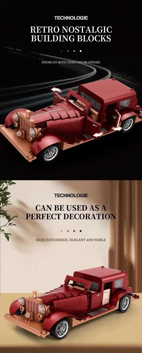 Reobrix 11033 Nostalgic Car - YWOBB