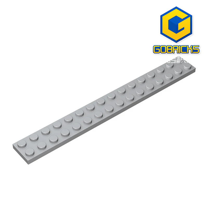 GOBRICKS GDS-517 Plate 2 x 16 - YWOBB