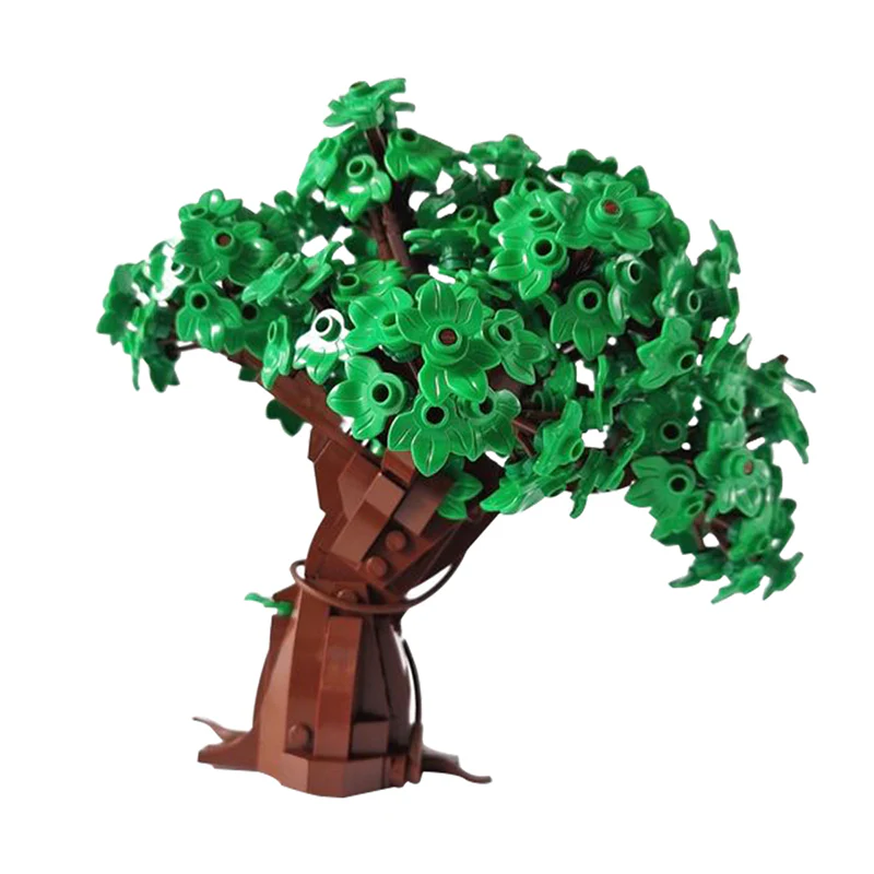 GOBRICKS MOC 109516 The Small Leafy Tree - YWOBB
