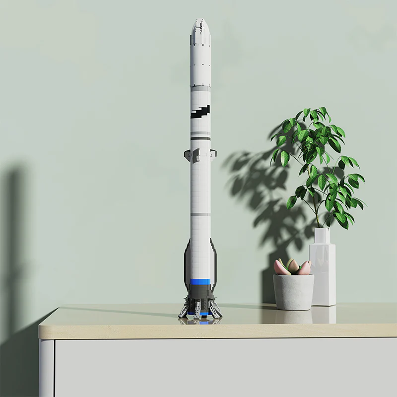 MOC C7461 Blue Origin New Glenn (1:110 Saturn V scale) - YWOBB