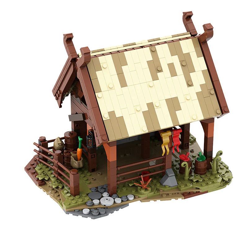 GOBRICKS MOC 139263 Rohan Stables - YWOBB