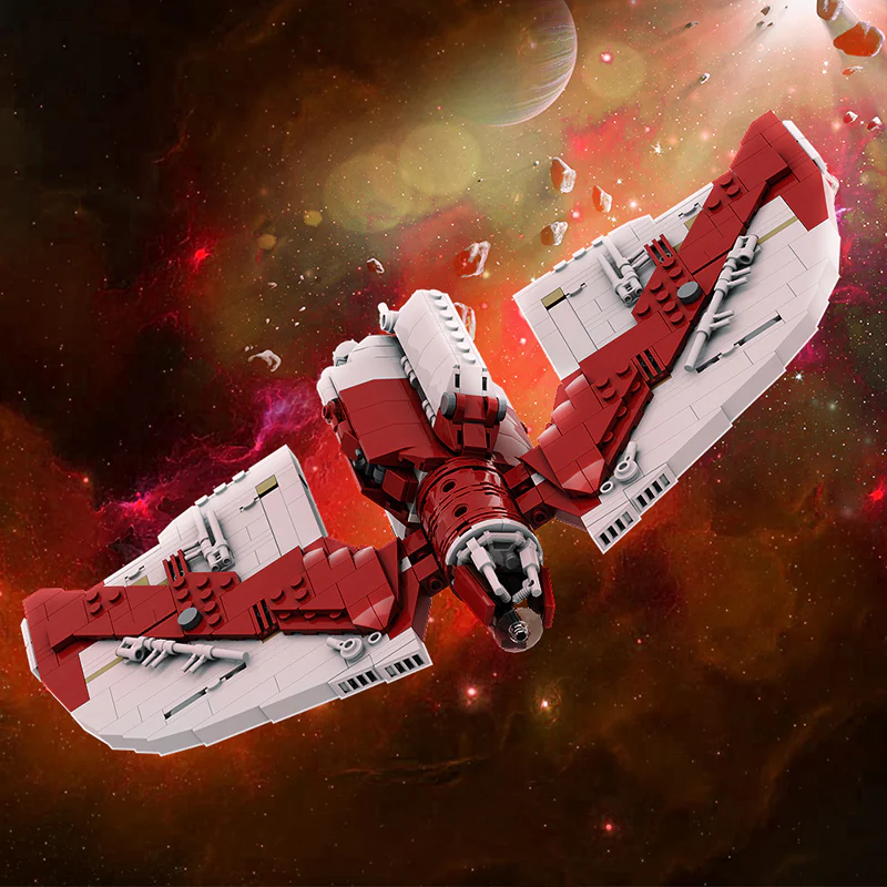 GOBRICKS MOC 156153 T-6 Shuttle - YWOBB