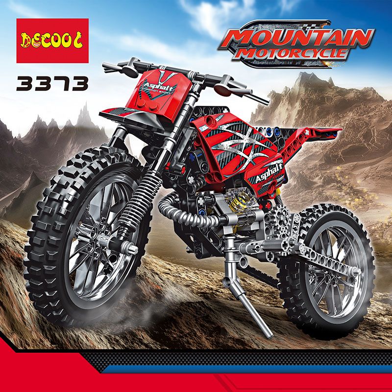 DECOOL 3373 2 In 1 Motor Cross Bike - YWOBB