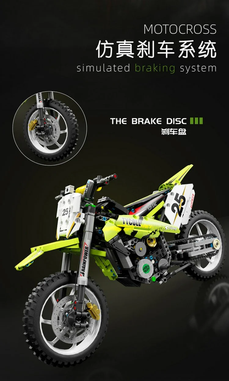 TGL T4018 1:5 Motocross - YWOBB