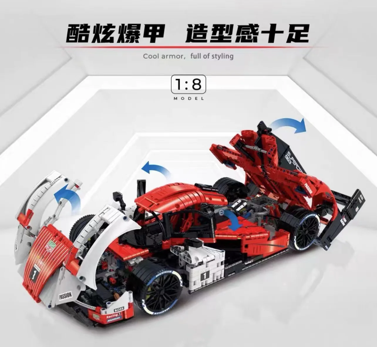 GULY 10615 Porsche 963 Sportcar - YWOBB