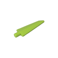GOBRICKS GDS-1582 Weapon Sword Spike Flexible 3.5L with Pin - YWOBB