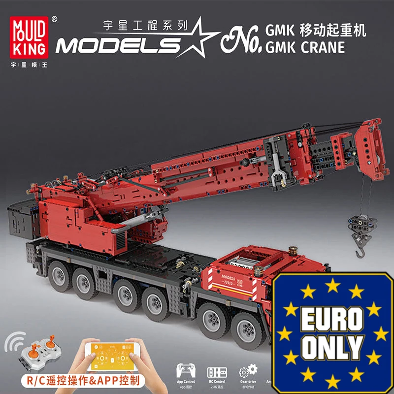 Mould King 17013 RC Grove GMK Crane OVP EU Warehouse Version - YWOBB