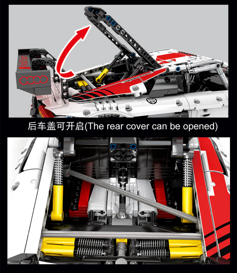 SEMBO 701023 1:10 ANDI R8 - YWOBB