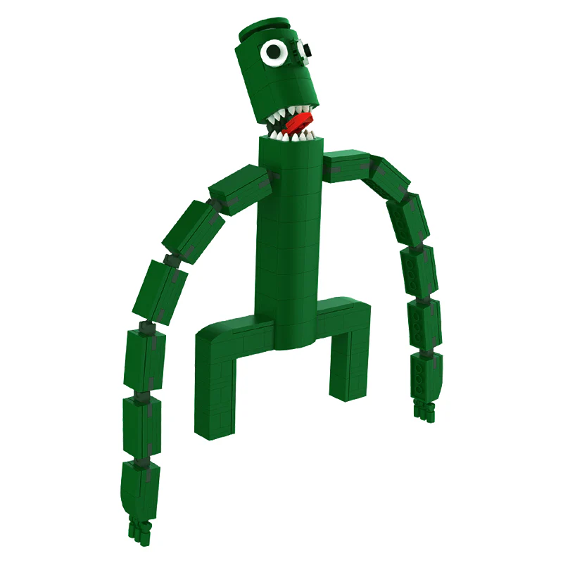 GOBRICKS MOC A0020 Rainbow Friends-Green - YWOBB