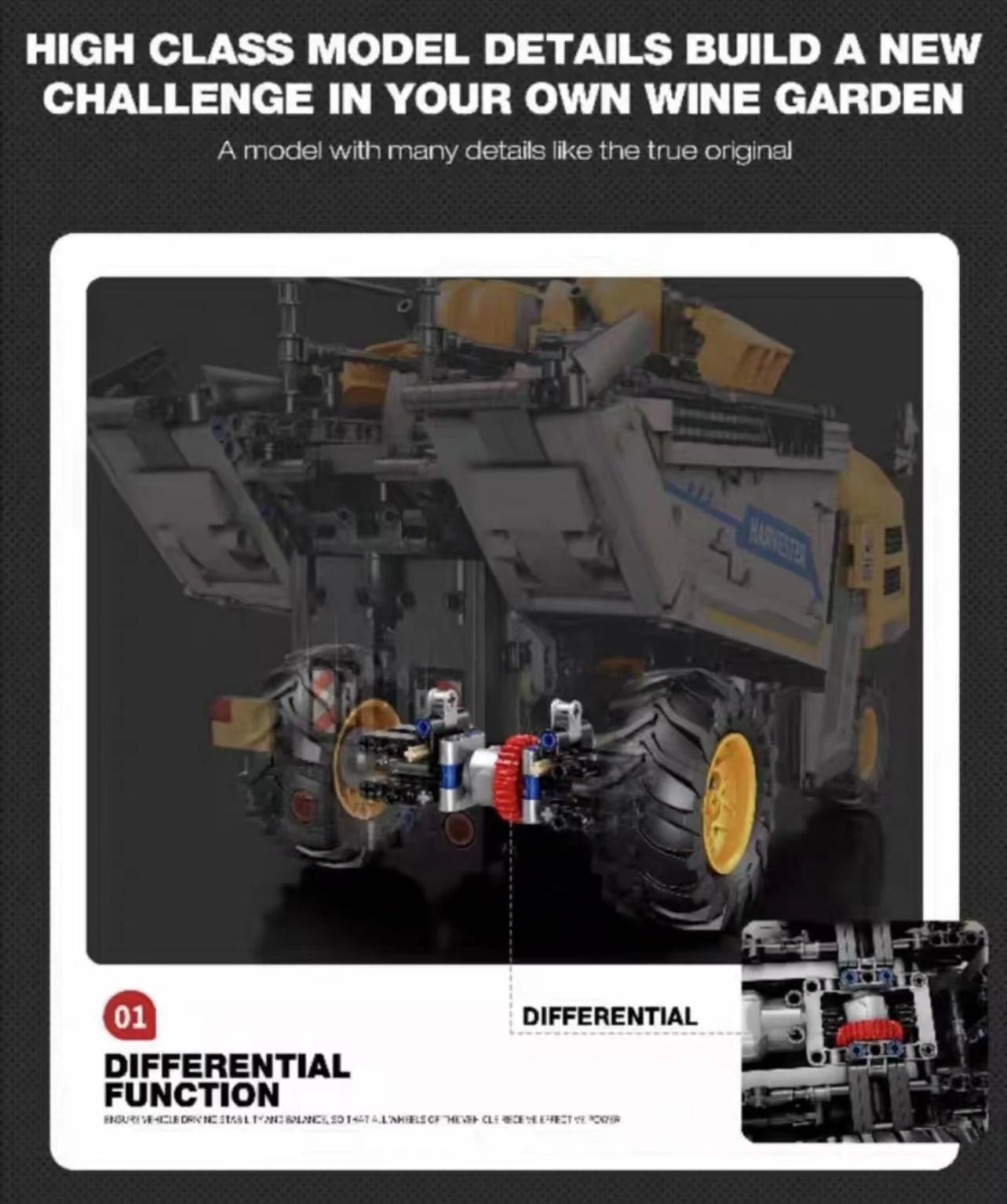 Reobrix 22026 Grape Harvester - YWOBB