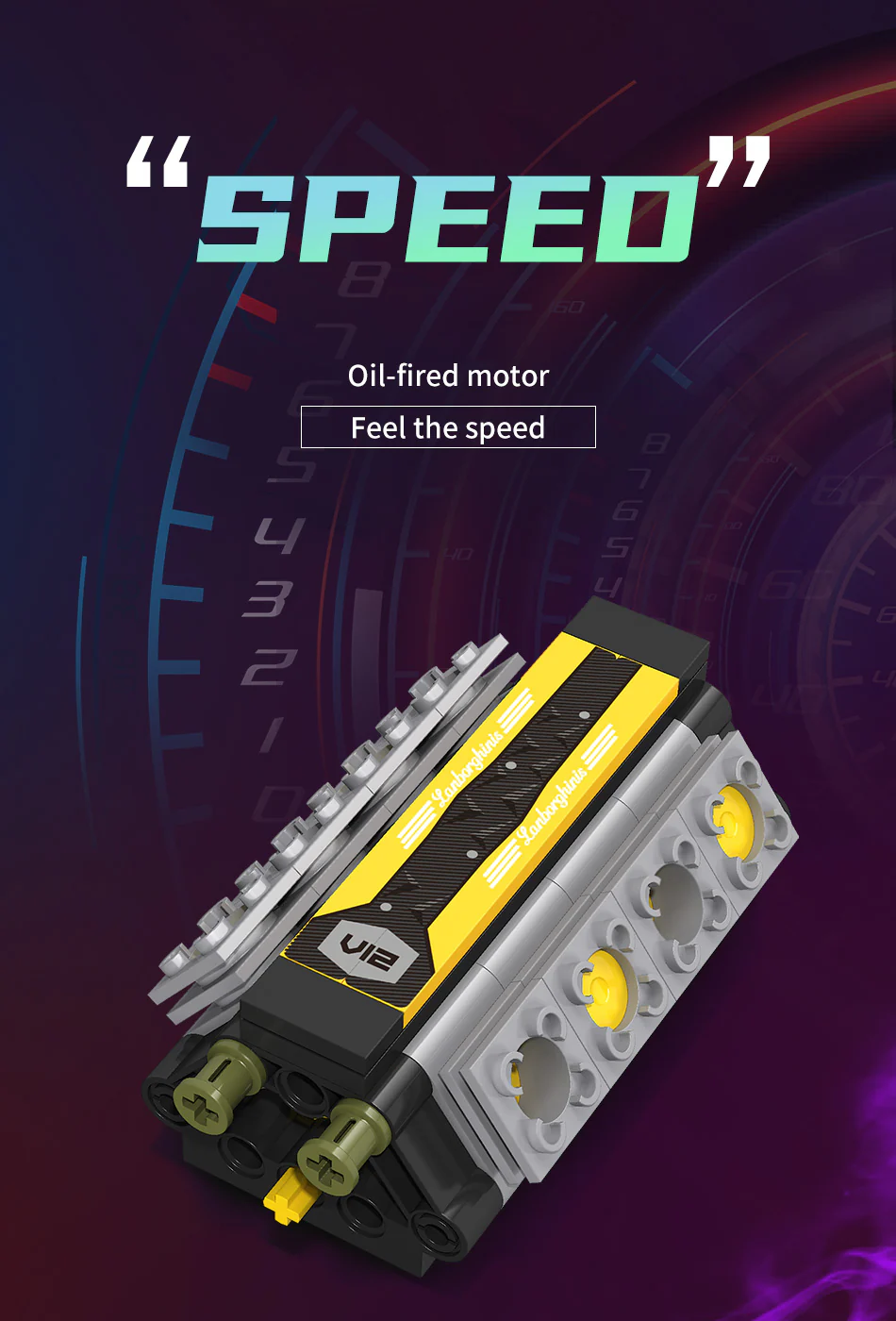 MOYU 88001 Lamborghini Lambo V12 Vision - YWOBB