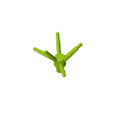 GOBRICKS GDS-1442 Plant Flower Stem with Bar and 6 Stems - YWOBB