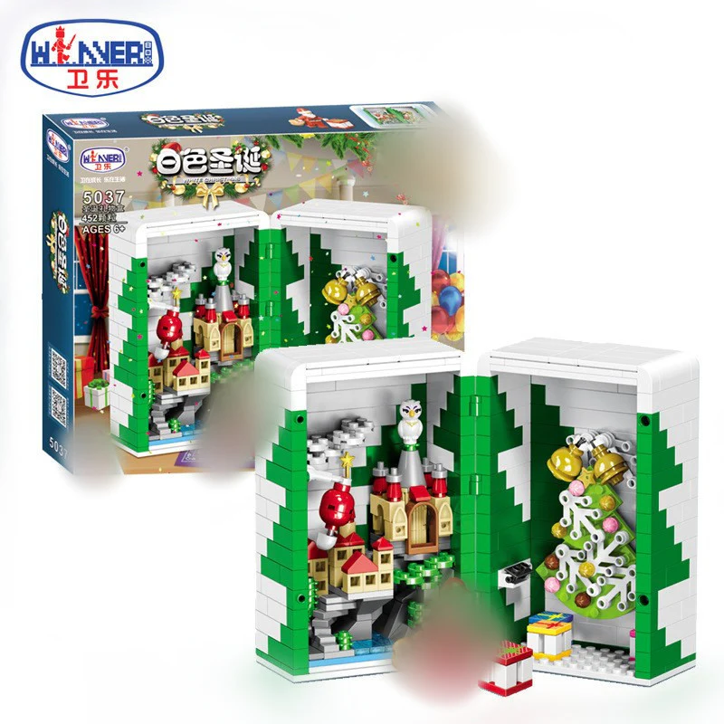 WINNER 5034-5037 Christmas Gift Box Santa Claus - YWOBB