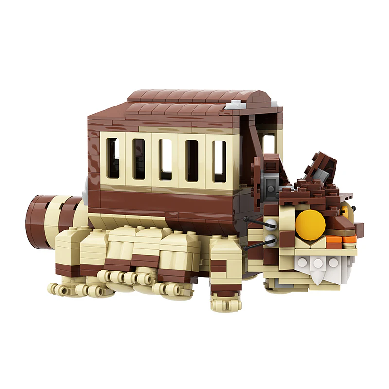 GOBRICKS MOC 142527 Totoro's Catbus - YWOBB