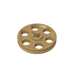 GOBRICKS GDS-1264 Technic Wedge Belt Wheel - YWOBB