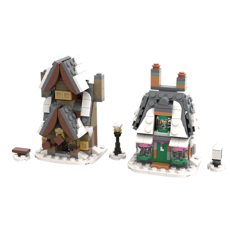 GOBRICKS MOC 113716 Mini 76388 Hogsmeade Village Visit - YWOBB