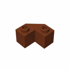 GOBRICKS GDS-610  Modified Facet 2 x 2 - YWOBB