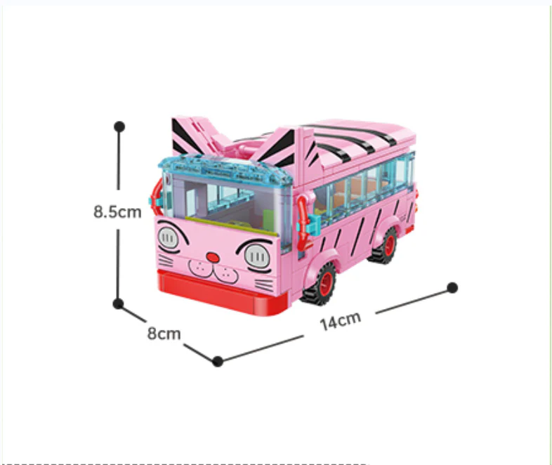 KEEPPLAY K20605 Cat School Bus - YWOBB
