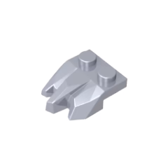 GOBRICKS GDS-M449 Plate Modified 1 x 2 with 3 Claws / Rock Fingers - YWOBB