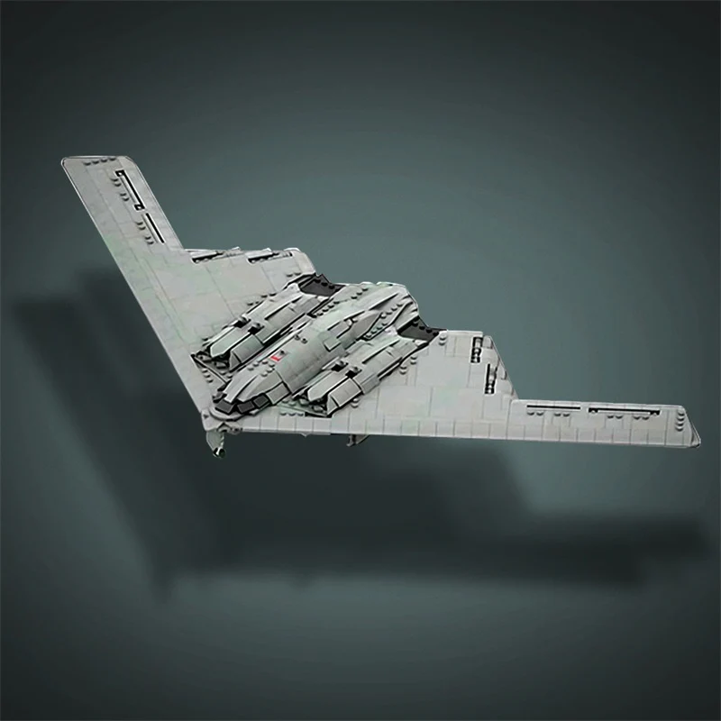 GOBRICKS MOC 166363 B-2 SPIRIT Stealth Bomber - 1/70 Scale - YWOBB