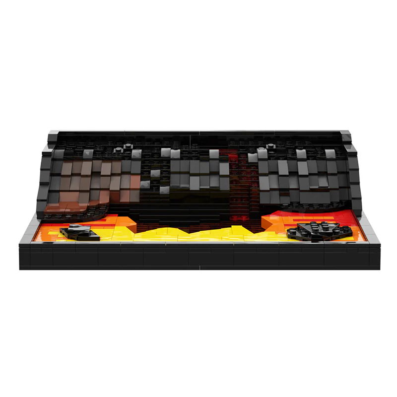 GOBRICKS MOC 144660 battle of mustafar - YWOBB