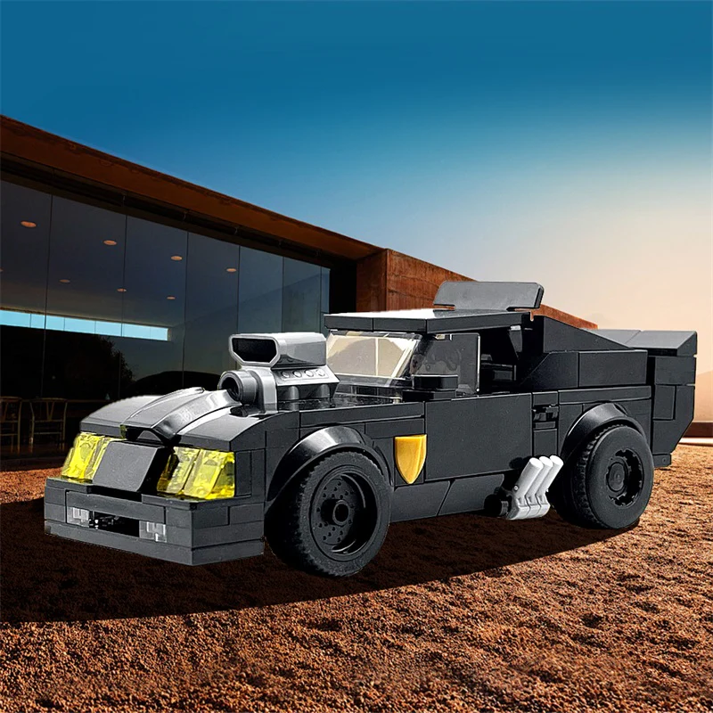 GOBRICKS MOC 176509 Ford Falcon Pursuit Special - YWOBB