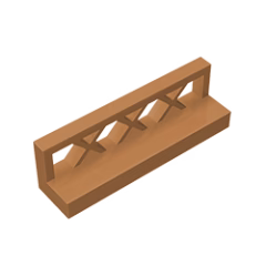 GOBRICKS GDS-881 Fence 1 x 4 x 1 - YWOBB