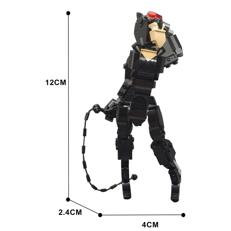 GOBRICKS MOC 129835 Catwoman - YWOBB