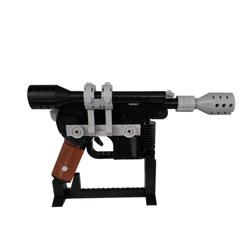 GOBRICKS MOC 33590 HAN SOLO DL-44 BLASTER - YWOBB