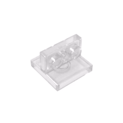 GOBRICKS GDS-90491 Bracket 2 x 2 - 1 x 2 Centered - YWOBB