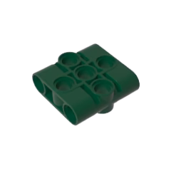 GOBRICKS GDS-1537 Pin Connector Block Liftarm 1 x 3 x 3 - YWOBB