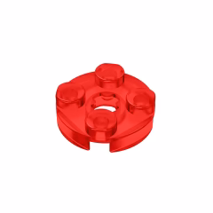 GOBRICKS GDS-609 Plate Round 2 x 2 with Axle Hole - YWOBB