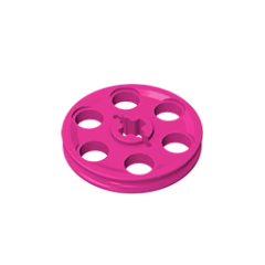 GOBRICKS GDS-1264 Technic Wedge Belt Wheel - YWOBB