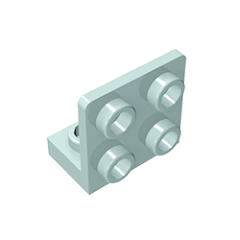 GOBRICKS GDS-642 Bracket 1 x 2 - 2 x 2 Inverted - YWOBB