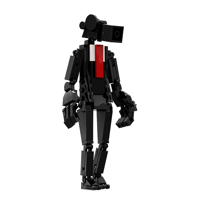 GOBRICKS MOC A0983Y01 vintage video camera man - YWOBB