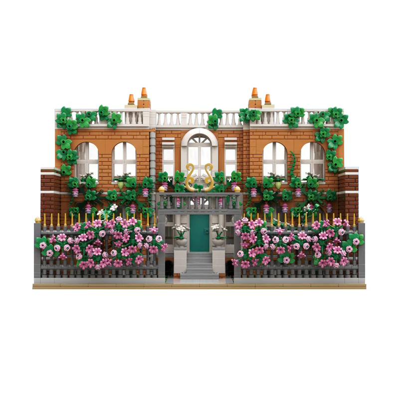 GOBRICKS MOC 111690 The Bridgerton House - YWOBB