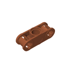 GOBRICKS GDS-935 Axle and Pin Connector Perpendicular 3L with Center Pin Hole - YWOBB