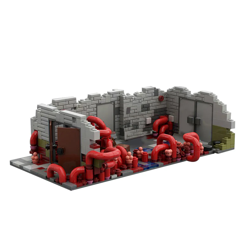 GOBRICKS MOC 48238  TLOU-Minimal-Ellie confronts Nora - YWOBB