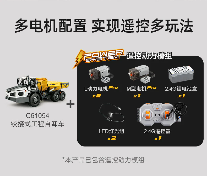 CADA C61054 Articulated Dump Truck - YWOBB